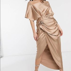ASOS Edition draped dress